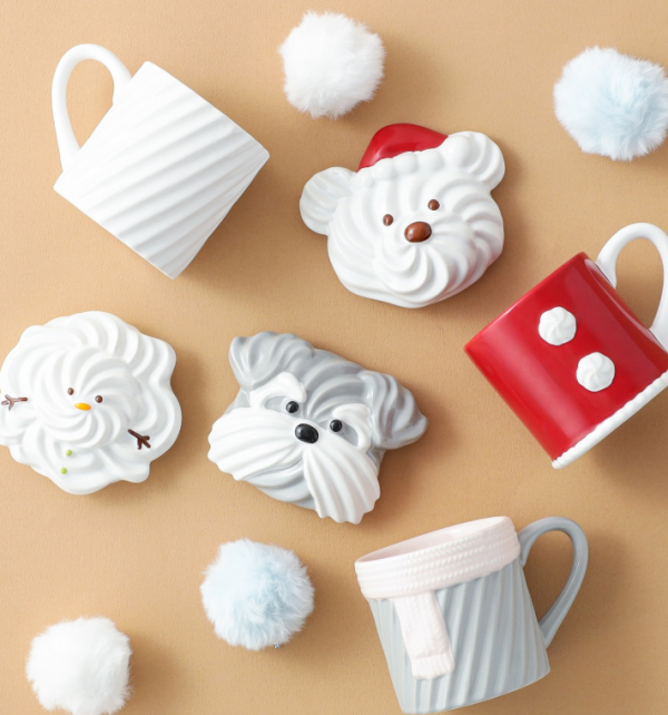 【Christmas item】新作ホイップマグ🐶⛄☕