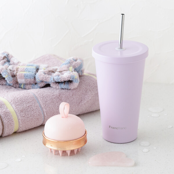 【NEW!】ステンレス製ストロー付きタンブラー🥤✨