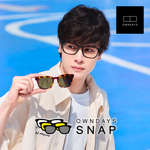 【１秒でメガネがサングラスに🕶】SNAPシリーズに新作登場🌞