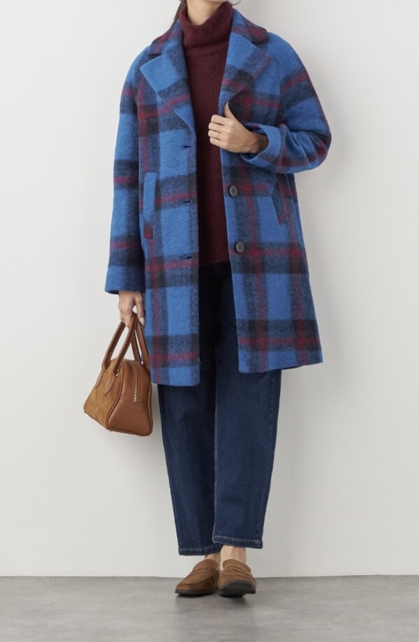 冬コーデの主役級コートです🙌