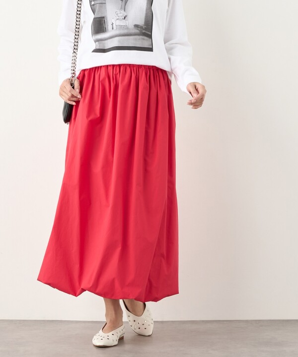 華やかさとトレンド感を兼ね備えたバルーンスカート🎈