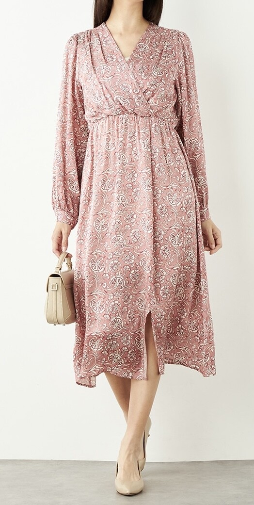 大人フェミニンが叶う、柄ワンピース🇮🇹