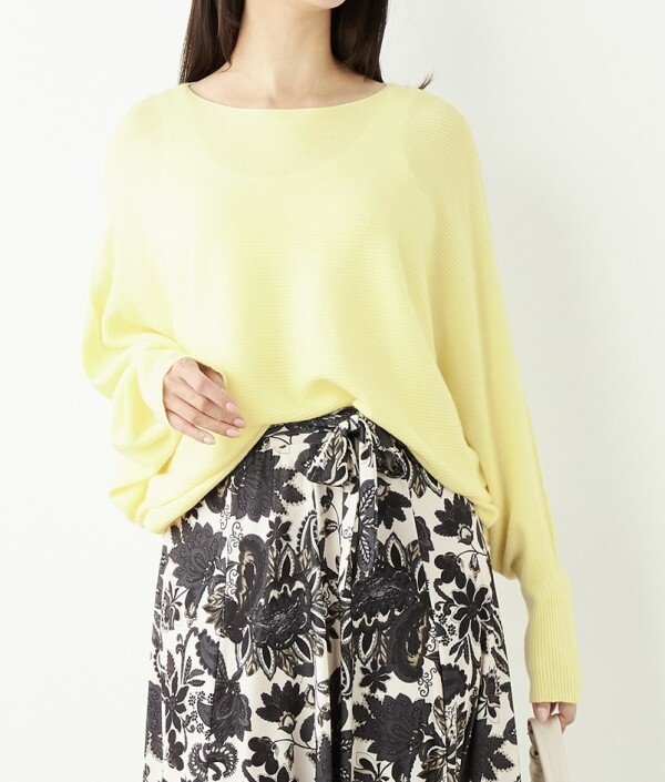 🍀やわらかカラーが映える、万能ニット🍀