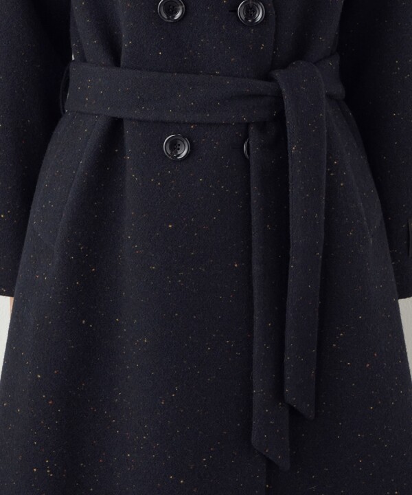 上質素材が引き立つ、尾州生まれのウールコート