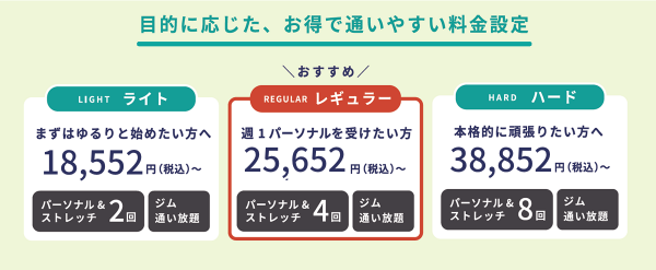 【少人数パーソナル】初回体験0円！