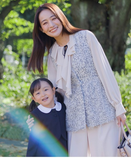 卒入学式に❣️単品ジレ✨