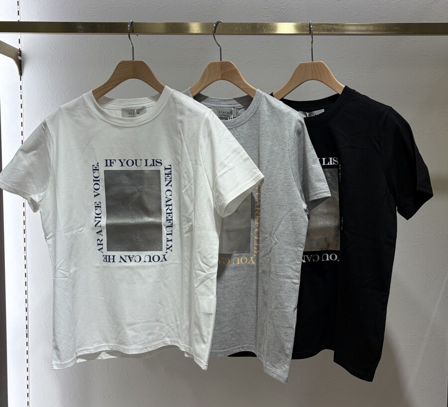 ⭐︎箔スクエアプリントTシャツ⭐︎