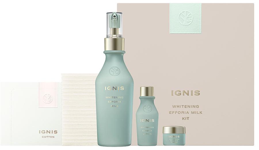澄んだ明るさと、弾むようなハリに満たされる♡　イグニス　人気の限定ミルクキット♡