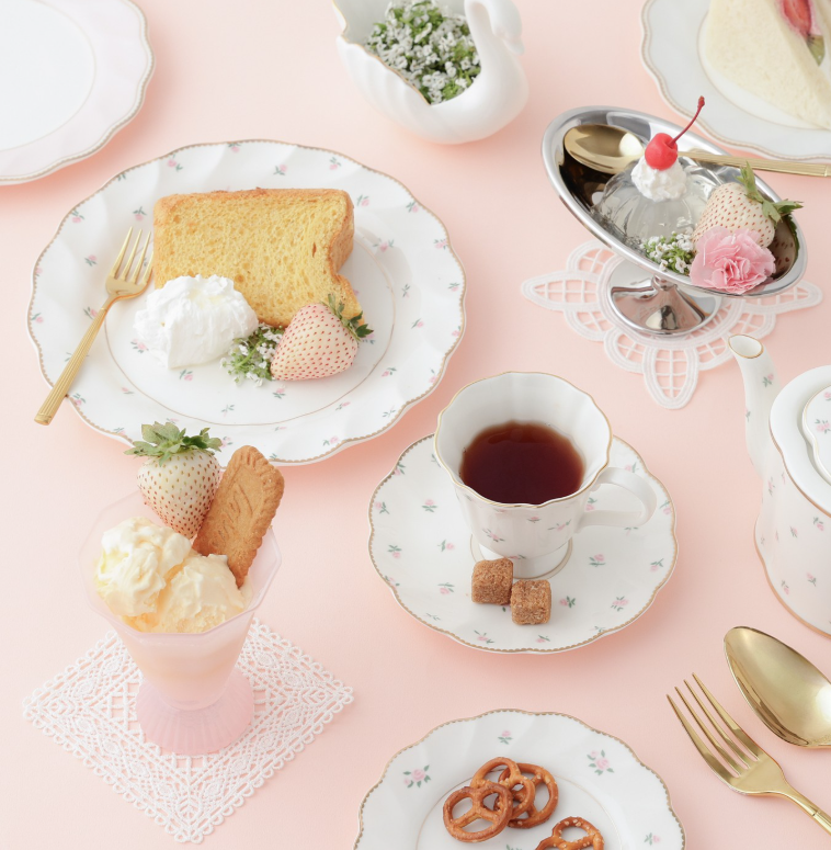 【NEW✨】純喫茶シリーズ🍨☕「クラシックローズ🌹」