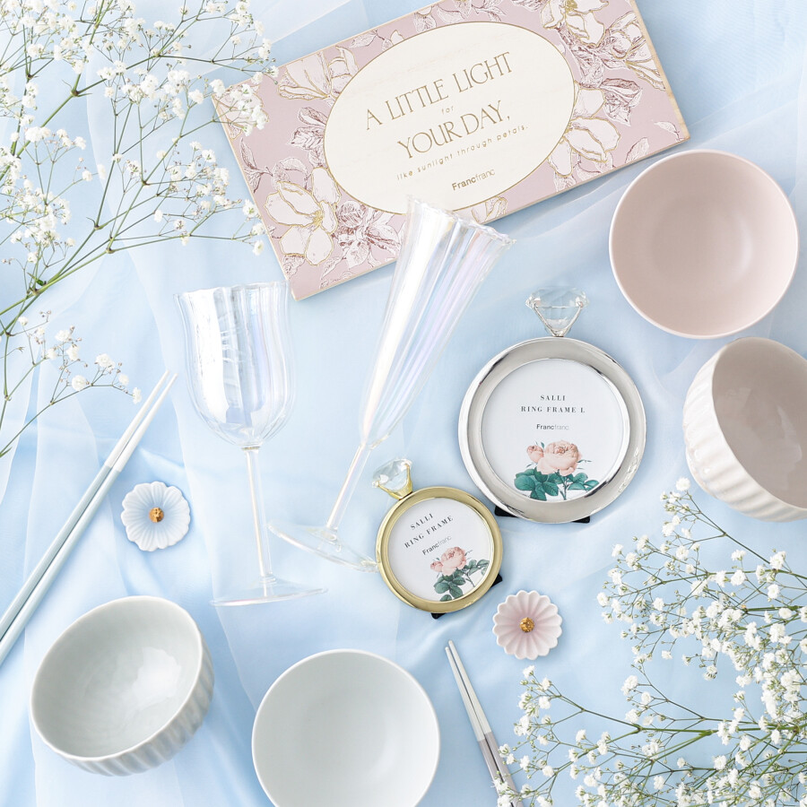 【Francfrancのある生活】Wedding Gift💍🤍