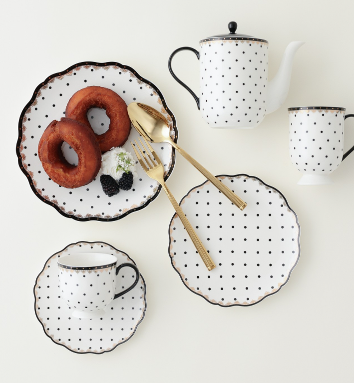 【NEW✨】純喫茶シリーズ☕🎀「ドット🤍」