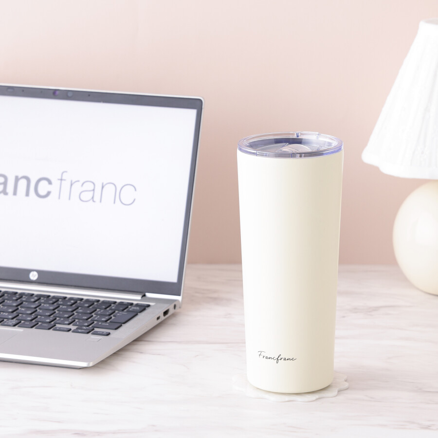 【Francfrancのある生活】 フタ付きステンレスタンブラー 🥤✨