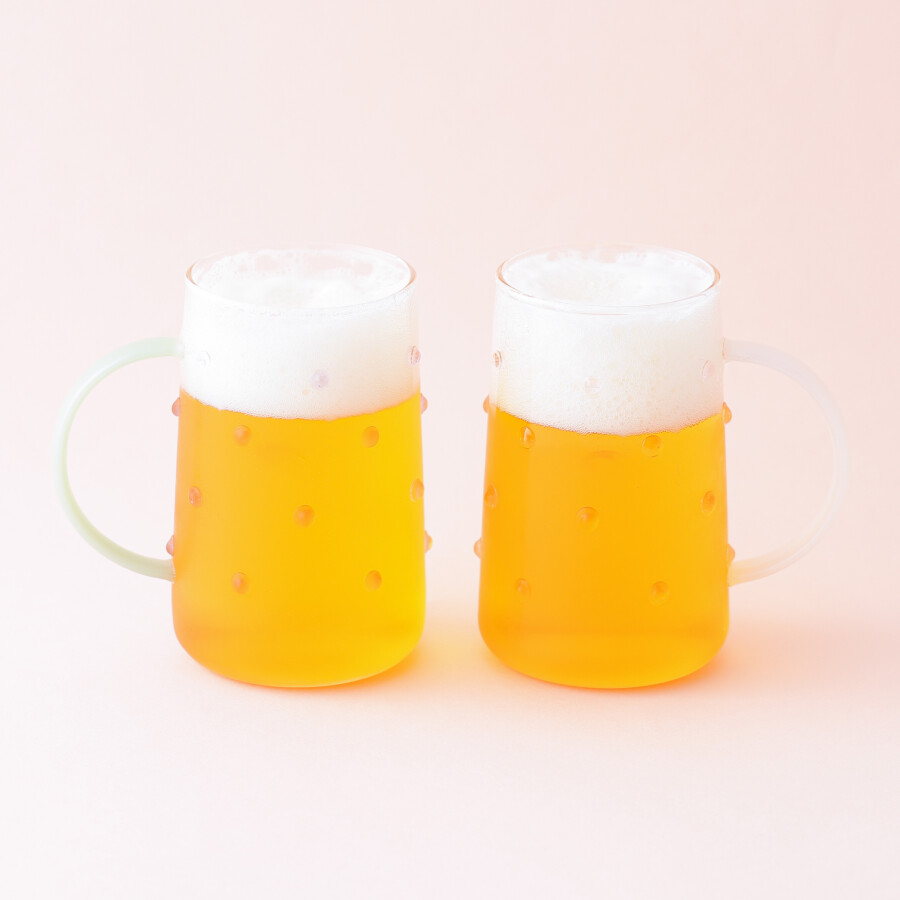 【NEW!】ガラスジョッキタンブラー🍺🤍