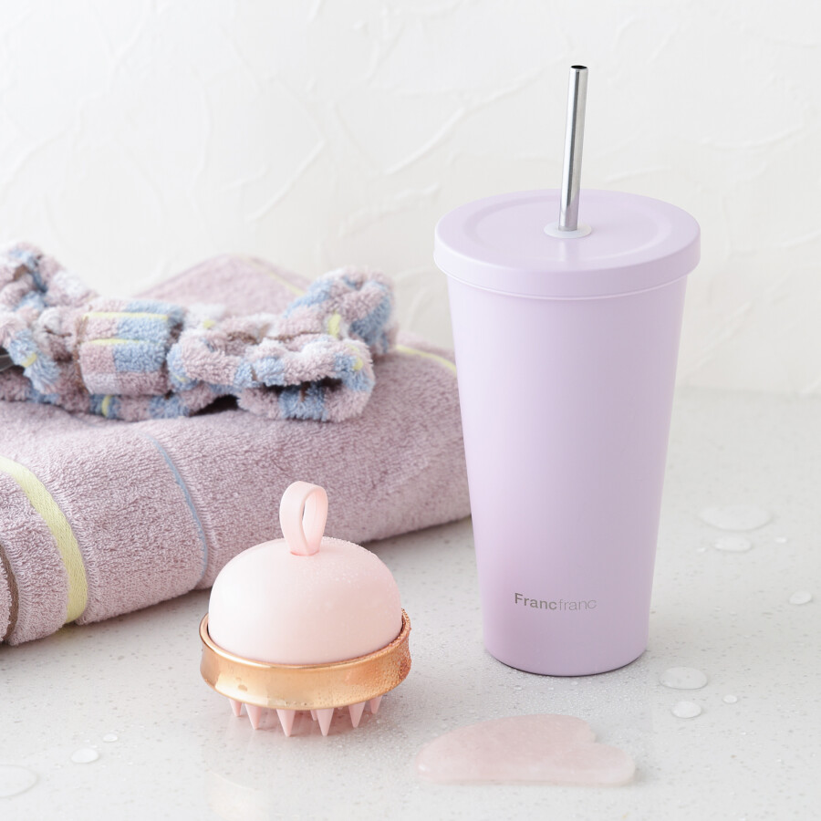 【NEW!】ステンレス製ストロー付きタンブラー🥤✨