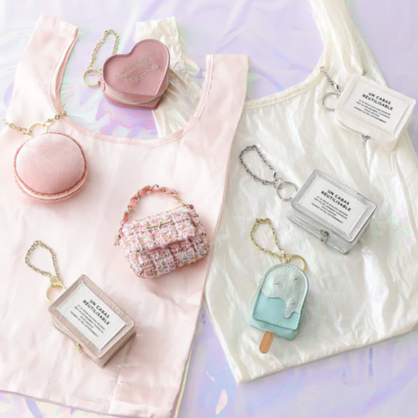 【Francfrancのある生活】バックチャームエコバッグ🛍💖