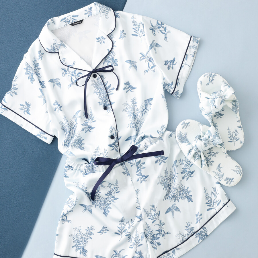 ＼接触冷感でひんやり快適🩵／ルームウェアル＆ルームシューズ👚🩰