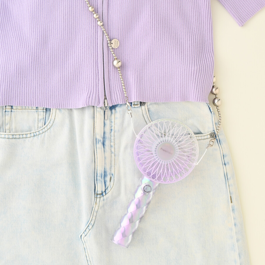 【フレ　ハンディファンシリーズ🌈】ストラップ🫧✨