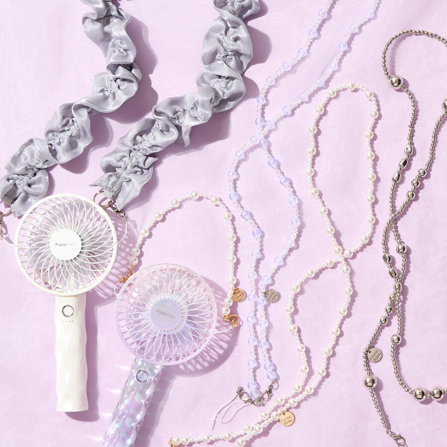 【フレ　ハンディファンシリーズ🌈】ストラップ🫧✨