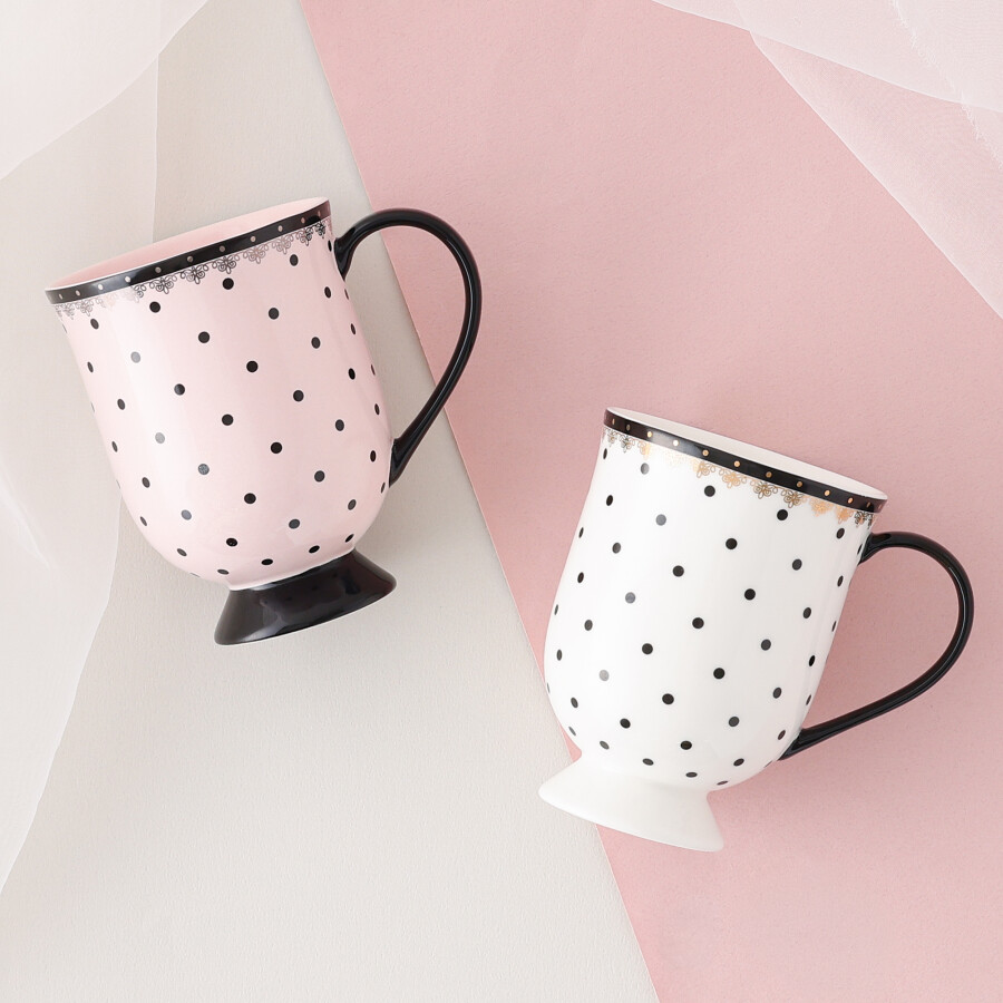 【NEW!】ドット マグカップ☕🤍