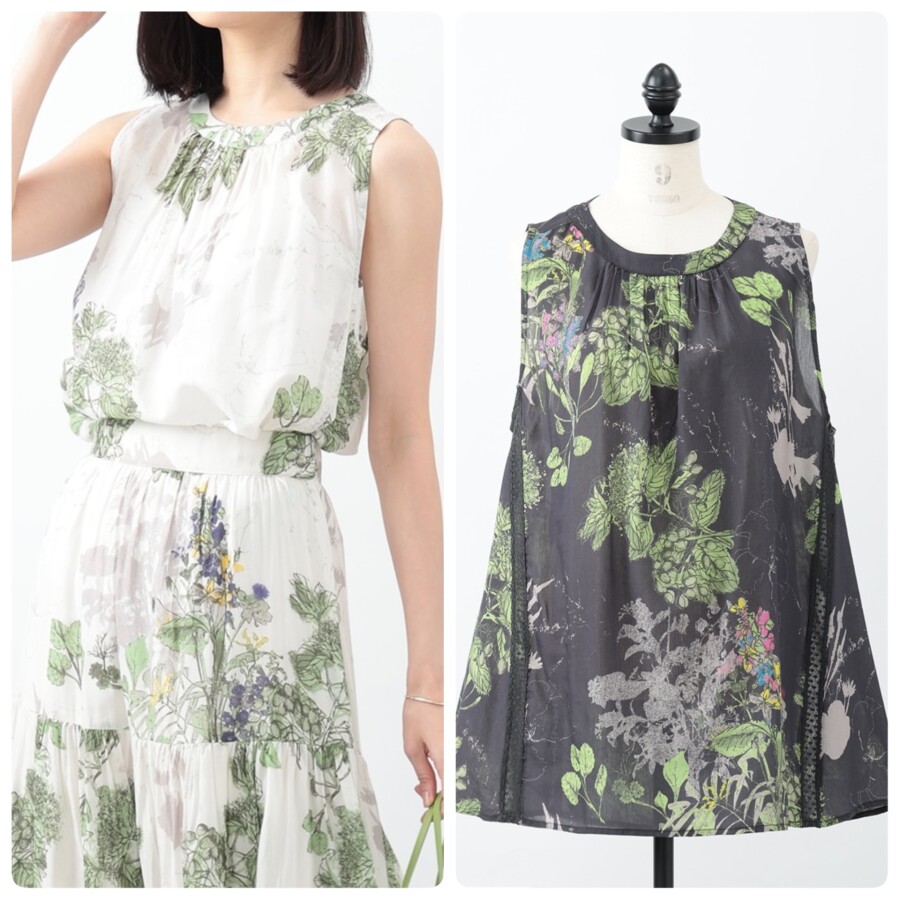 春夏で大活躍！ボタニカルセットアップ🍃