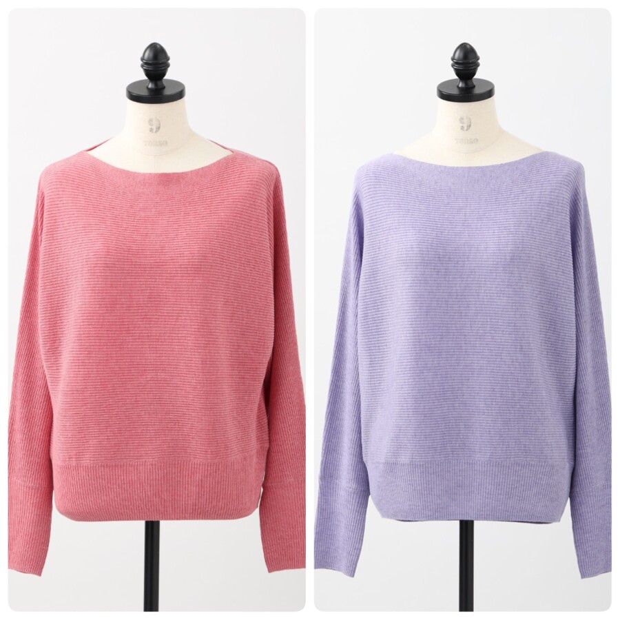 定番ニット、新色で登場！