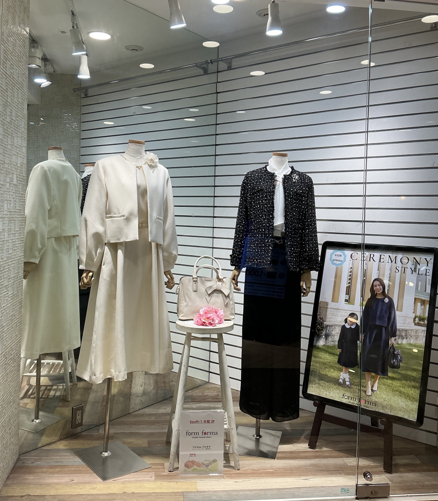 セレモニーディスプレイ展示中